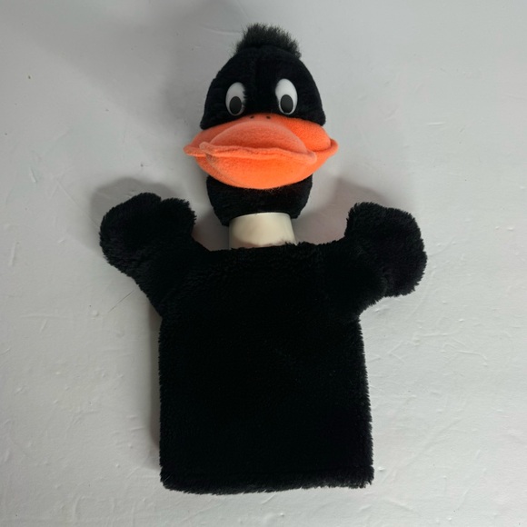 Warner Bros. Other - Warner Bros Looney Tunes Daffy Duck Hand Puppet‎ Mighty Star Vintage 1970s